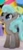 Size: 54x120 | Tagged: safe, derpibooru import, screencap, earth pony, pony, my little pony: the movie, background pony, cropped, female, in awe, looking up, mare, picture for breezies, unnamed character, unnamed pony