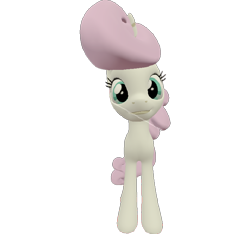 Size: 770x720 | Tagged: safe, artist:topsangtheman, derpibooru import, twinkleshine, pony, unicorn, 3d, looking at you, simple background, solo, source filmmaker, transparent background