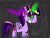 Size: 1024x768 | Tagged: safe, artist:twilighttothesparkle, derpibooru import, twilight sparkle, twilight sparkle (alicorn), alicorn, pony, big crown thingy, corrupted, corrupted twilight sparkle, dark, dark equestria, dark magic, dark queen, dark twilight, dark twilight sparkle, dark world, darklight, darklight sparkle, element of magic, evil grin, evil twilight, female, grin, horn, jewelry, magic, possessed, queen twilight, regalia, roleplay, smiling, solo, sombra empire, sombra eyes, story included, tiara, twilight is anakin, tyrant sparkle