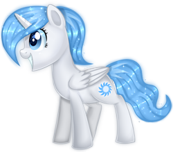 Size: 1932x1689 | Tagged: safe, artist:sugguk, derpibooru import, oc, oc only, oc:white flare, alicorn, pony, alicorn oc, horn, simple background, solo, transparent background, wings