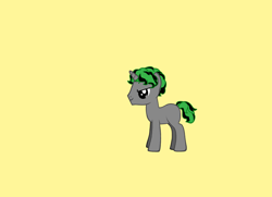 Size: 900x650 | Tagged: safe, artist:nfischernv, oc, oc:taris, pony, unicorn, pony creator, backstory in description, backstory in source, evil grin, grin, male, smiling, solo