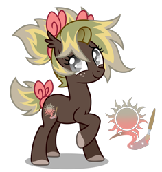 Size: 3300x3500 | Tagged: safe, alternate version, artist:oyks, oc, oc only, bat pony, pony, bat pony oc, bat wings, bow, colored hooves, ear fluff, female, freckles, hair bow, looking at you, mare, multicolored hair, raised hoof, simple background, smiling, solo, tail bow, tail wrap, transparent background, unnamed oc, wings