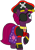 Size: 746x1058 | Tagged: safe, artist:徐詩珮, derpibooru import, fizzlepop berrytwist, tempest shadow, pony, unicorn, series:sprglitemplight diary, series:sprglitemplight life jacket days, series:springshadowdrops diary, series:springshadowdrops life jacket days, alternate universe, base used, clothes, cute, marshall (paw patrol), paw patrol, pirate, sea patrol (paw patrol), simple background, transparent background