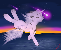 Size: 1280x1060 | Tagged: safe, artist:yuris, derpibooru import, pony, ice, solo, stars, ych sketch