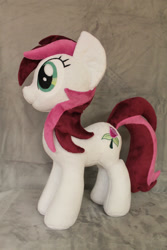 Size: 1504x2256 | Tagged: safe, artist:whitedove-creations, derpibooru import, roseluck, earth pony, pony, irl, photo, plushie, solo