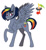 Size: 4580x4952 | Tagged: safe, artist:celestial-rainstorm, derpibooru import, oc, oc:jetstream, pegasus, pony, absurd resolution, male, offspring, parent:rainbow dash, parent:soarin', parents:soarindash, simple background, solo, stallion, white background