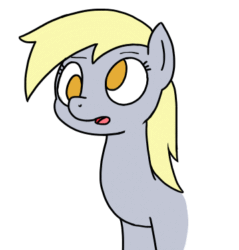 Size: 358x375 | Tagged: source needed, safe, artist:cookieboy011, derpibooru import, derpy hooves, pegasus, pony, :p, angry, animated, cute, derpabetes, eyes closed, female, floppy ears, madorable, mare, scrunchy face, simple background, solo, tongue out, white background