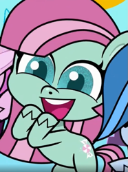 Size: 519x699 | Tagged: safe, derpibooru import, screencap, minty, pony, cute-pocalypse meow, my little pony: pony life, spoiler:pony life s01e03, cropped, female