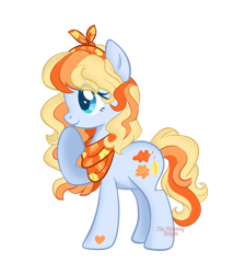 Size: 2085x2327 | Tagged: safe, artist:thegrinningreaper09, derpibooru import, oc, oc:autumn skye, earth pony, pony, clothes, female, mare, scarf, simple background, solo, transparent background