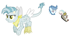 Size: 1024x509 | Tagged: safe, artist:sapphiretwinkle, derpibooru import, discord, oc, oc:frostbite, hybrid, pony, base used, interspecies offspring, offspring, parent:discord, parent:oc:frostbite, parents:canon x oc, simple background, transparent background