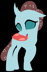 Size: 399x609 | Tagged: safe, derpibooru import, edit, edited screencap, screencap, ocellus, black background, simple background