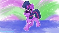 Size: 3840x2160 | Tagged: safe, artist:llamalauncher, derpibooru import, twilight sparkle, pony, solo