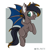 Size: 372x396 | Tagged: safe, artist:redpalette, derpibooru import, oc, oc only, oc:black night, bat pony