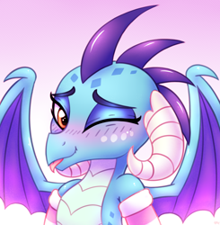 Size: 2500x2550 | Tagged: safe, artist:heavymetalbronyyeah, derpibooru import, princess ember, dragon, beautiful, blushing, clothes, cute, dragoness, emberbetes, female, socks, solo, striped socks, tongue out, weapons-grade cute