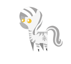 Size: 1280x1152 | Tagged: safe, artist:aborrozakale, derpibooru import, oc, oc:xheitri, pony, zebra, pointy ponies, simple background, solo, transparent background