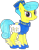 Size: 2040x2588 | Tagged: safe, artist:topsangtheman, derpibooru import, cinnabar, golden hooves, quicksilver, crystal pony, earth pony, pony, clothes, female, hat, looking at you, mare, simple background, solo, traditional art, transparent background