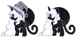 Size: 5759x2808 | Tagged: safe, artist:chococolte, derpibooru import, oc, oc only, pony, unicorn, female, hat, mare, simple background, solo, transparent background, witch hat