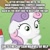 Size: 500x500 | Tagged: safe, derpibooru import, edit, edited screencap, screencap, sweetie belle, tempest shadow, pony, unicorn, ponyville confidential, the ending of the end, avengers: endgame, captain marvel (marvel), caption, cropped, exploitable meme, female, filly, horn, image macro, meme, obligatory pony, solo, sudden clarity sweetie belle, text, two toned mane, white coat, wide eyes