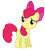 Size: 5543x6191 | Tagged: safe, artist:estories, derpibooru import, apple bloom, earth pony, pony, absurd resolution, female, filly, simple background, solo, transparent background, vector