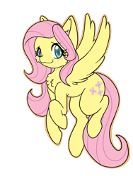 Size: 1536x2048 | Tagged: safe, artist:larrykitty, derpibooru import, fluttershy, pegasus, pony, cheek fluff, chest fluff, cute, ear fluff, female, flying, leg fluff, looking at you, mare, shyabetes, simple background, solo, transparent background