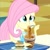 Size: 632x632 | Tagged: safe, derpibooru import, edit, edited screencap, screencap, fluttershy, equestria girls, equestria girls (movie), cropped, cup noodles, female, food, noodles, puffy cheeks, ramen, solo, veggie burger