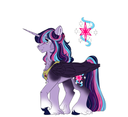 Size: 1480x1356 | Tagged: safe, artist:kiwigoat-art, derpibooru import, twilight sparkle, twilight sparkle (alicorn), alicorn, redesign, simple background, solo, transparent background, unshorn fetlocks