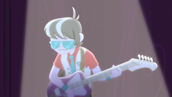 Size: 1920x1080 | Tagged: safe, derpibooru import, screencap, ringo, better together, cheer you on, equestria girls, guitar, musical instrument, solo