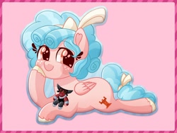 Size: 794x596 | Tagged: safe, artist:fannytastical, derpibooru import, cozy glow, lord tirek, pegasus, pony, cozybetes, cute, female, filly, foal, heart eyes, plushie, preorder, prone, solo, wingding eyes