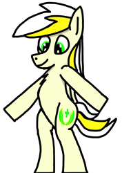 Size: 1070x1509 | Tagged: safe, artist:nutking, derpibooru import, oc, oc only, oc:white waters, earth pony, pony, a pose, bipedal, male, meme, simple background, solo, stallion, t pose, transparent background