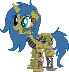Size: 366x381 | Tagged: safe, artist:westrail642fan, derpibooru import, oc, oc only, oc:crystal sky, alicorn, pony, robot, alicorn oc, animatronic, female, five nights at freddy's, horn, mare, rise and fall, simple background, solo, spring-lock, spring-lock animatronic, transparent background, wings