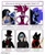 Size: 888x1080 | Tagged: safe, artist:dinky228, derpibooru import, nightmare moon, alicorn, anthro, cat, human, pony, anthro with ponies, black hat (villainous), cape, clothes, crossover, ethereal mane, fan, female, hat, helmet, kitana, male, mao mao, mao mao: heroes of pure heart, mare, mortal kombat, my hero academia, necktie, peytral, six fanarts, spinel (steven universe), starry mane, steven universe, sword, tomura shigaraki, top hat, villainous, weapon