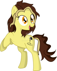 Size: 800x999 | Tagged: safe, derpibooru import, pony, claudia motta, ponified, simple background, solo, transparent background