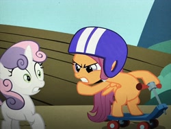 Size: 4032x3024 | Tagged: safe, derpibooru import, screencap, scootaloo, sweetie belle, the cutie pox, angry