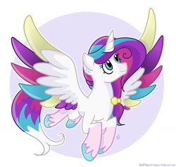 Size: 1280x1220 | Tagged: safe, artist:redpalette, derpibooru import, oc, alicorn, alicorn oc, cute, female, flying, horn, mare, wings