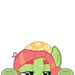 Size: 10000x10000 | Tagged: safe, artist:mrkat7214, derpibooru import, part of a set, tree hugger, earth pony, pony, absurd resolution, cute, female, lidded eyes, looking at you, lurking, peeking, simple background, solo, soon, transparent background, underhoof, vector