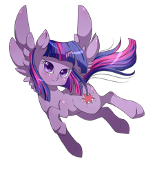 Size: 2103x2276 | Tagged: safe, artist:tomat-in-cup, derpibooru import, twilight sparkle, twilight sparkle (alicorn), alicorn, pony, female, mare, simple background, solo, spread wings, transparent background, wings