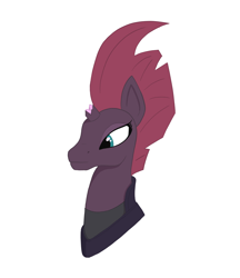 Size: 1674x1941 | Tagged: safe, artist:bobbob33, derpibooru import, tempest shadow, simple background, sketch, white background