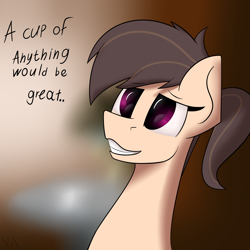 Size: 2000x2000 | Tagged: safe, artist:valthonis, derpibooru import, oc, oc only, pony, blurry background, smiling