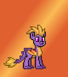Size: 777x874 | Tagged: safe, derpibooru import, oc, oc:dracony steel, dracony, dragon, hybrid, pony, dragon wings, final form, gradient background, pony town, simple background, solo, wings