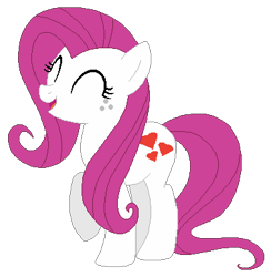 Size: 378x387 | Tagged: safe, artist:optimusv42, derpibooru import, sweetheart, earth pony, pony, g1, my little pony tales, cute, fan version, friendship troopers, my little pony friendship troopers