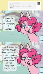 Size: 711x1225 | Tagged: safe, artist:ask-pinkie-polkadot-pie, derpibooru import, pinkie pie, earth pony, pony, solo, tumblr:ask-pinkie-polkadot-pie