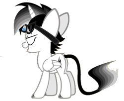 Size: 601x489 | Tagged: safe, derpibooru import, edit, edited screencap, screencap, oc, oc only, oc:thunder blight, alicorn, pony, photo, simple background, solo, transparent background