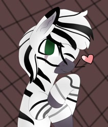 Size: 1014x1200 | Tagged: safe, artist:theanowew, derpibooru import, oc, oc:palatinatus clypeus, zebra, solo, zebra oc