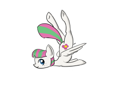 Size: 4600x3450 | Tagged: safe, artist:dumbwoofer, blossomforth, pegasus, pony, adoraforth, contortion, contortionist, contortionista, cute, female, flexible, freckles, mare, solo, that pony sure is flexible, underhoof