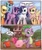 Size: 3091x3698 | Tagged: safe, artist:rysunkowasucharia, derpibooru import, idw, applejack, fluttershy, pinkie pie, rainbow dash, rarity, spike, twilight sparkle, twilight sparkle (alicorn), alicorn, dragon, earth pony, pegasus, pony, unicorn, spoiler:comic, spoiler:comic32, apple, apple pinkie, apple soldier, barn, comic, commando, digital art, female, food, implied transformation, male, mane six, mare, parody, reference, soldiers, species swap, sweet apple acres