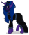 Size: 2500x3000 | Tagged: safe, artist:kitana762, artist:lycorislilly, derpibooru import, oc, oc only, oc:lacunae, alicorn, pony, fallout equestria, fallout equestria: project horizons, artificial alicorn, black dress, clothes, dress, fanfic art, looking at you, purple alicorn (fo:e), show accurate, simple background, solo, teary eyes, transparent background