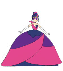Size: 1480x1669 | Tagged: safe, artist:recommender440, derpibooru import, twilight sparkle, equestria girls, clothes, dress, female, gown, simple background, solo, transparent background
