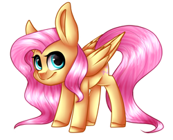 Size: 1024x826 | Tagged: safe, artist:blitsazalisdash, artist:itsyino, derpibooru import, fluttershy, pegasus, pony, collaboration, cute, female, mare, shyabetes, simple background, solo, transparent background