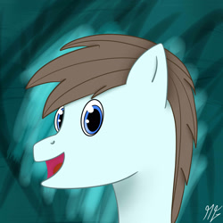 Size: 1920x1920 | Tagged: safe, artist:matyas, derpibooru import, pony, looking at you, simple background, smiley face