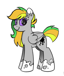 Size: 2338x2783 | Tagged: safe, artist:selenophile, derpibooru import, oc, oc:odd inks, pegasus, pony, collaboration, female, mare, simple background, solo, transparent background